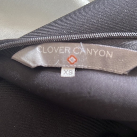 Clover canyon black scuba dress size XS - Picture 4 of 7